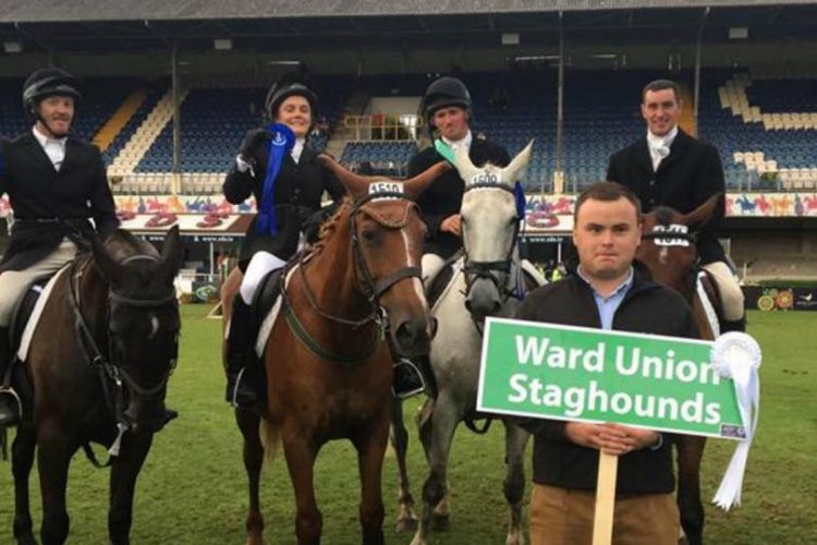 Well done to Melissa, Trevor, Peter Toole, Peter King & Chef d’Equipe Keith finishing 2nd at the RDS Hunt Chase Final.